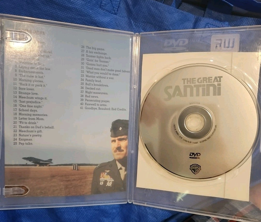 The Great Santini (DVD, 1979) Slimcase. Artwork Cropped. Tested