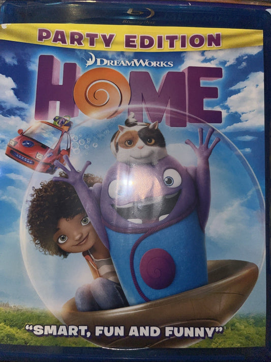 Home (Blu-ray, 2015) Sealed. No Digital Download