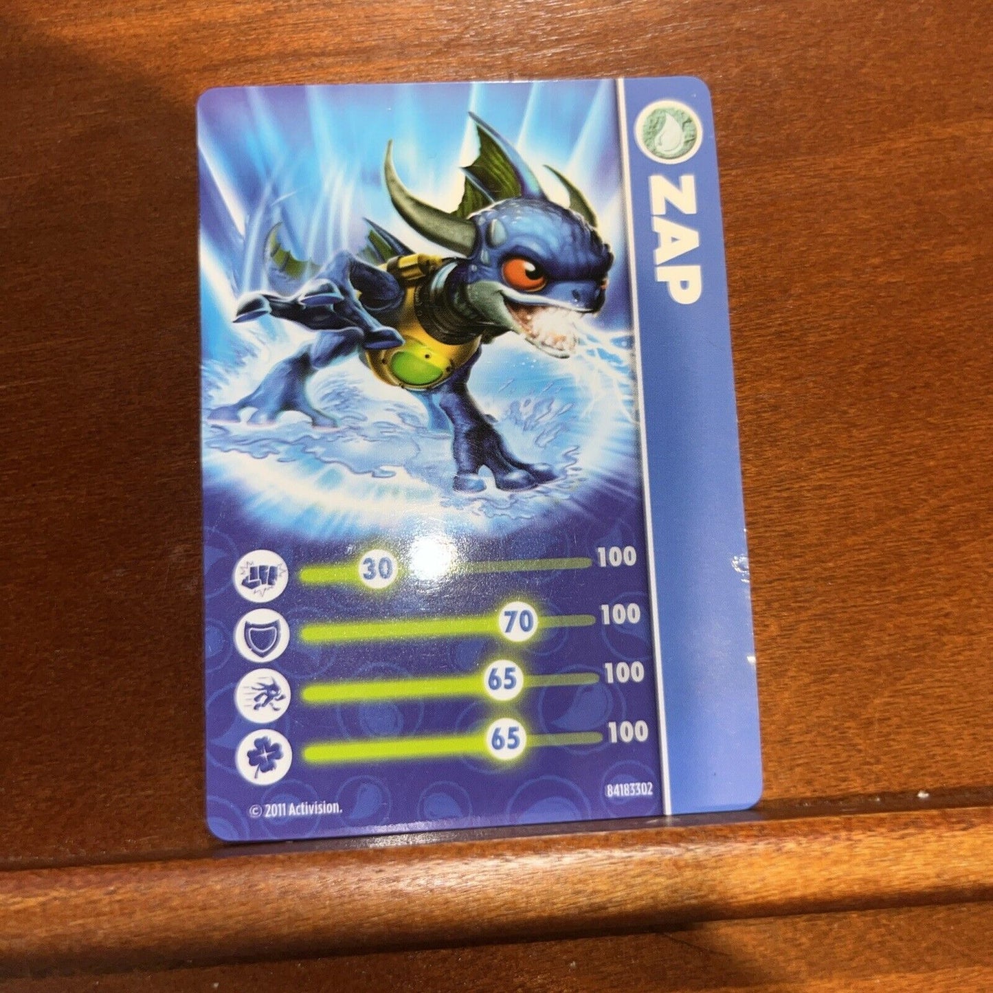 Skylanders Zap w/ Stickers And Cards