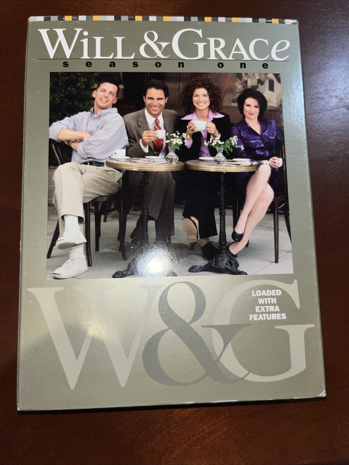 Will  Grace - Season 1 (DVD, 2003, 4-Disc Set) Tested Discs Are Pristine ￼