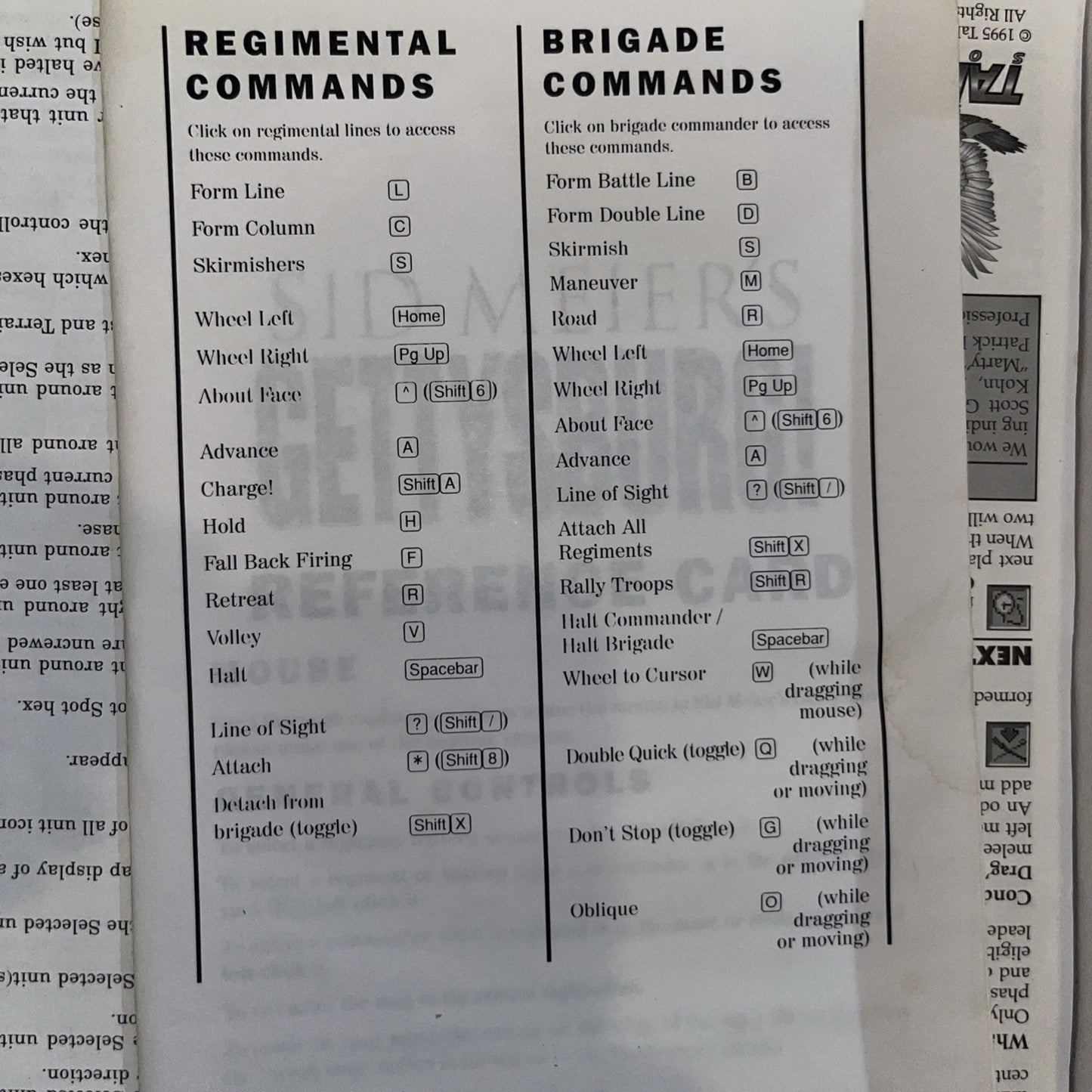 Battleground 2: Gettysburg (PC, 1995) CIB