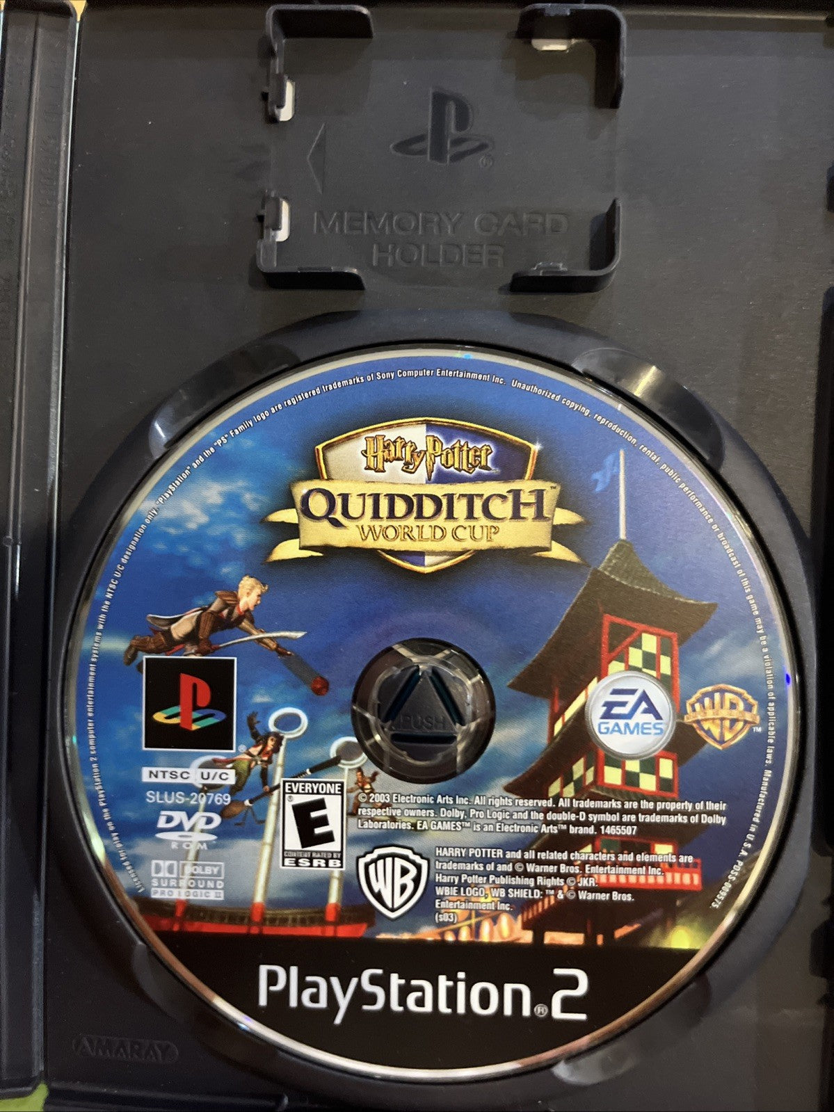 Harry Potter: Quidditch World Cup (PS2) CIB. W/Manual + Reg.  Original Case