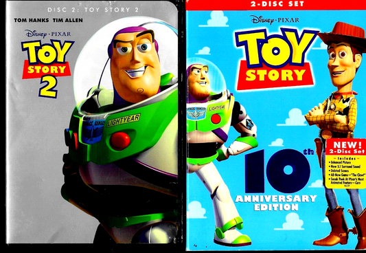 Toy Story 1, 2 & 3 (DVD)