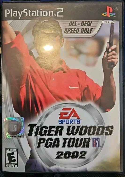 Tiger Woods PGA Tour 2002 (Sony PlayStation 2, 2002) Tested. Original Case