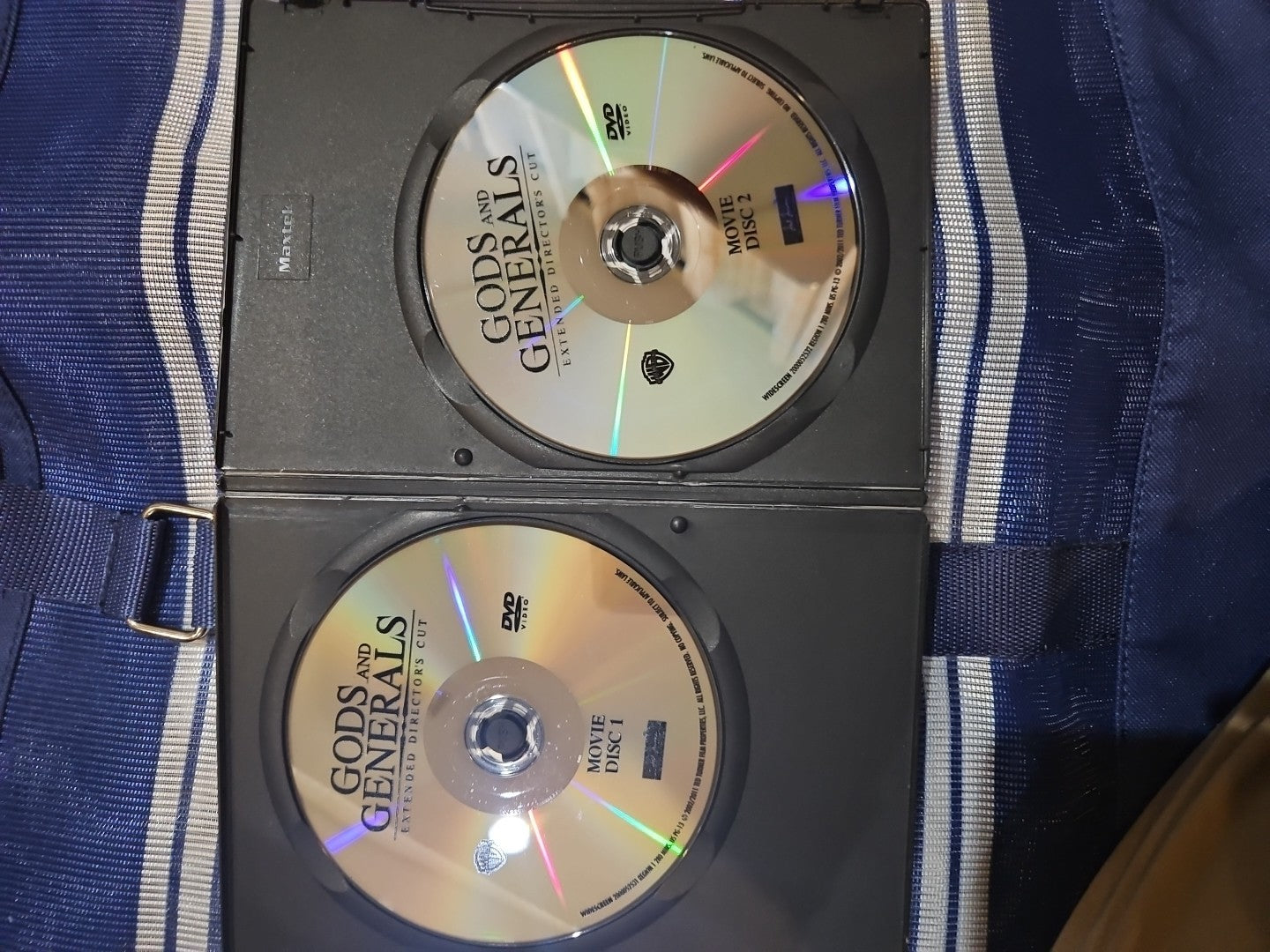 Gods and Generals (DVD, 2003) Tested slim case cropped artwork.