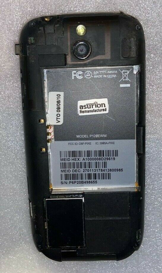  Pantech Vega Link - Black Orange (AT&T) Cellular Phone