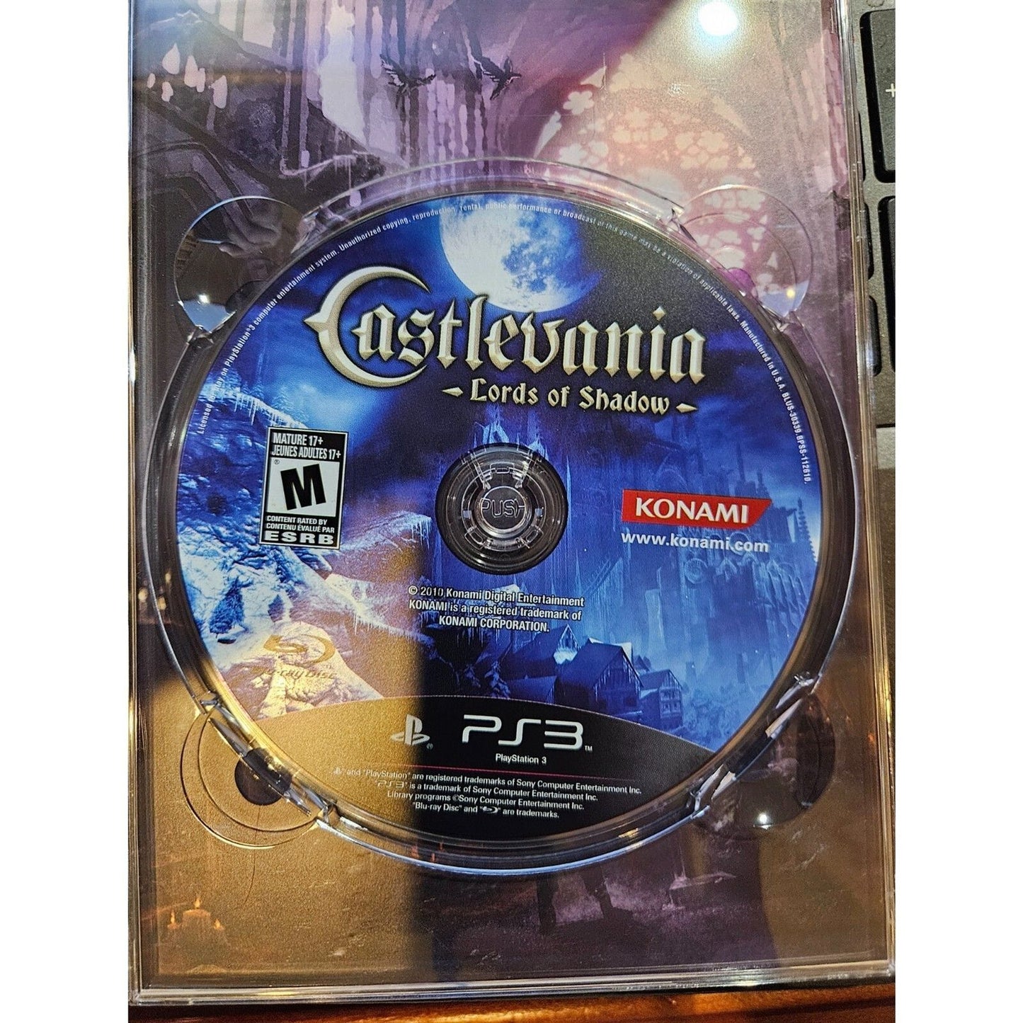 Castlevania Lords of Shadow PS3 Game + Book  + Soundtrack CIB
