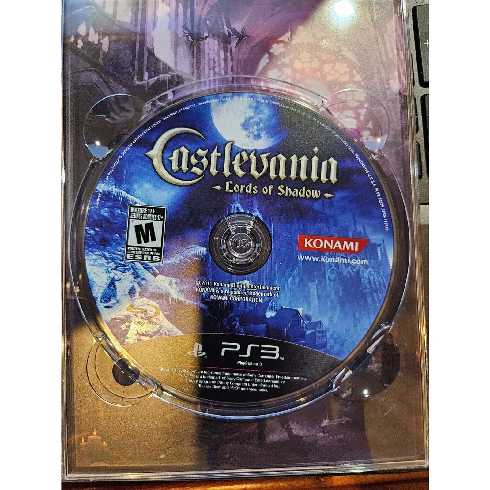 Castlevania Lords of Shadow PS3 Game + Book  + Soundtrack CIB
