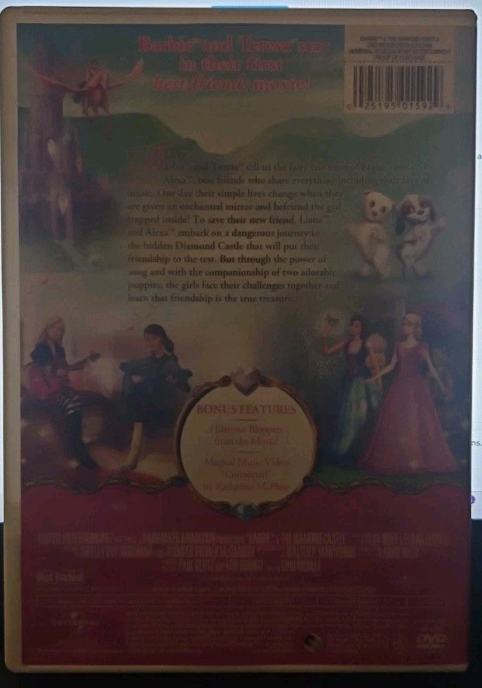 Barbie  the Diamond Castle (DVD, 2008)