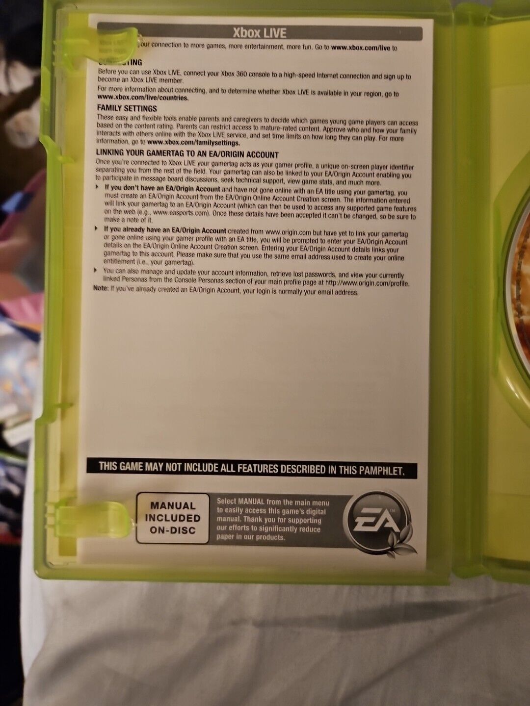 Kingdoms of Amalur: Reckoning (Microsoft Xbox 360, 2012)