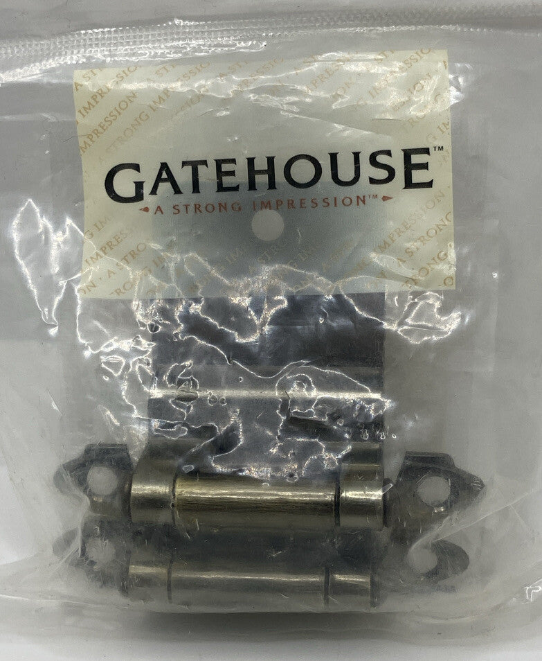 GATE HOUSE DOUBLE ACTING SPRING 3” HINGEs Satin Nickel- 0353100