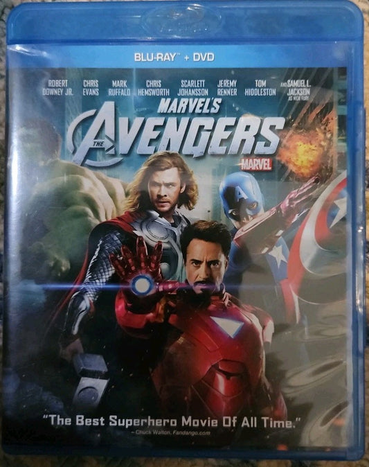 The Avengers (Blu-ray, 2012) New. No Digital Download