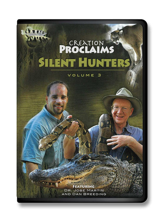 Dr. Jobe Martin - CREATION PROCLAIMS, Silent Hunters - Volume  (DVD)