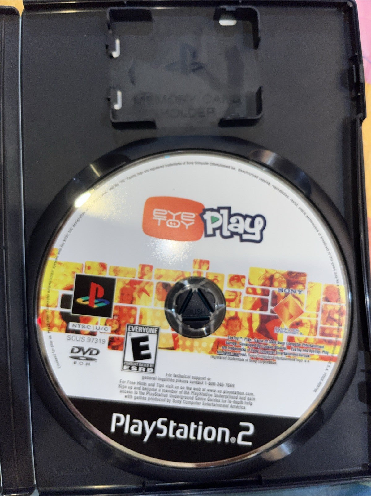 EyeToy: Play (Sony PlayStation 2, 2003) CIB. W/manual. Original Case