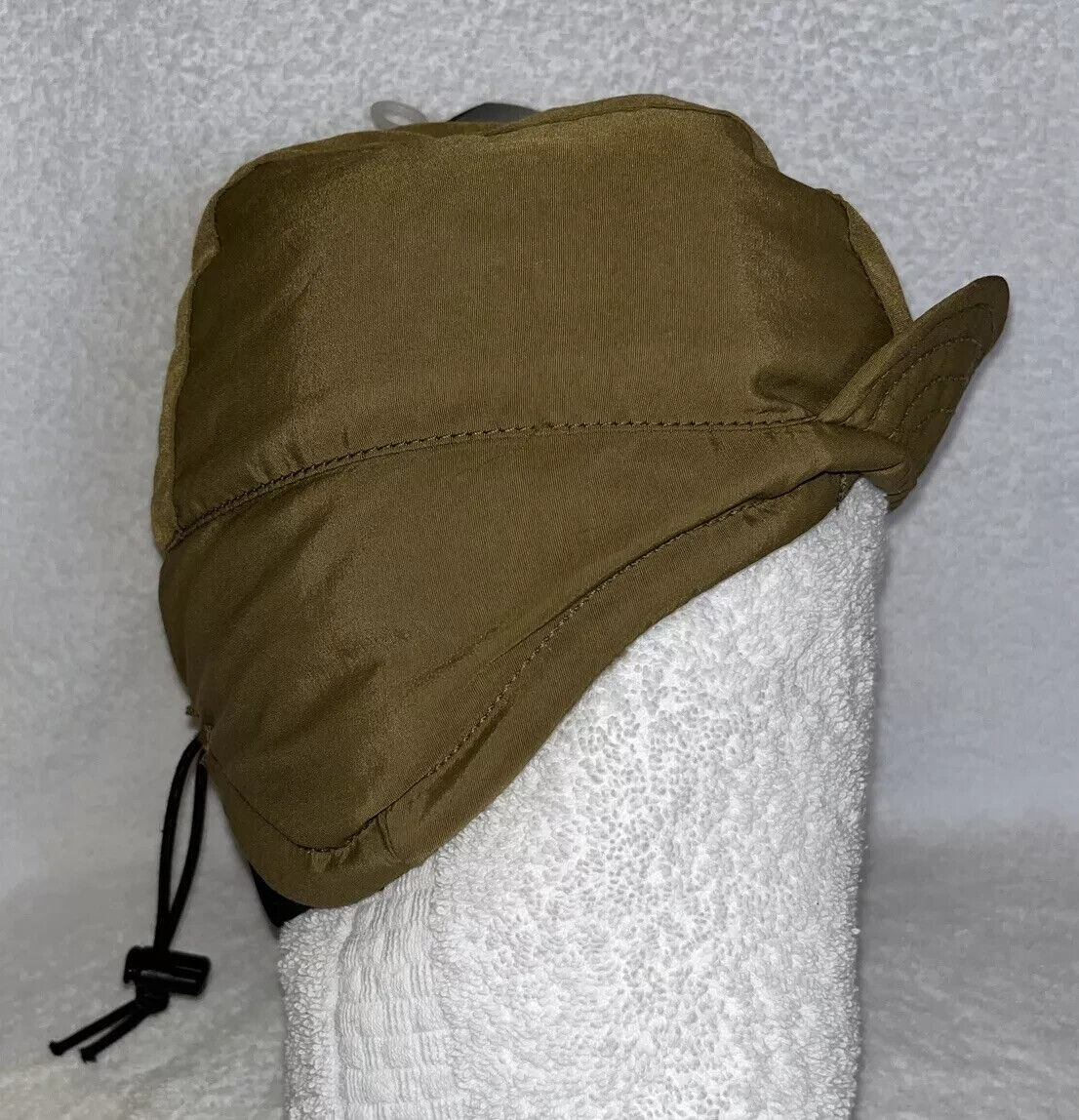 Kids Winter Warm Beanie Fleece Lined Cap Adjustable Hat With Brim