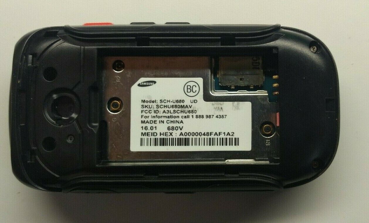 Samsung Convoy 3 SCH-U680 Flip Cellular Phone - !! For Parts Only !!