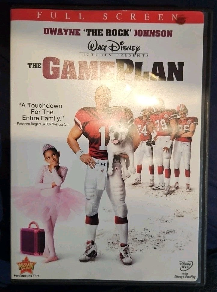 The Game Plan (DVD, 2008, Full Frame)