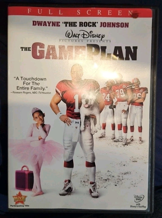 The Game Plan (DVD, 2008, Full Frame)