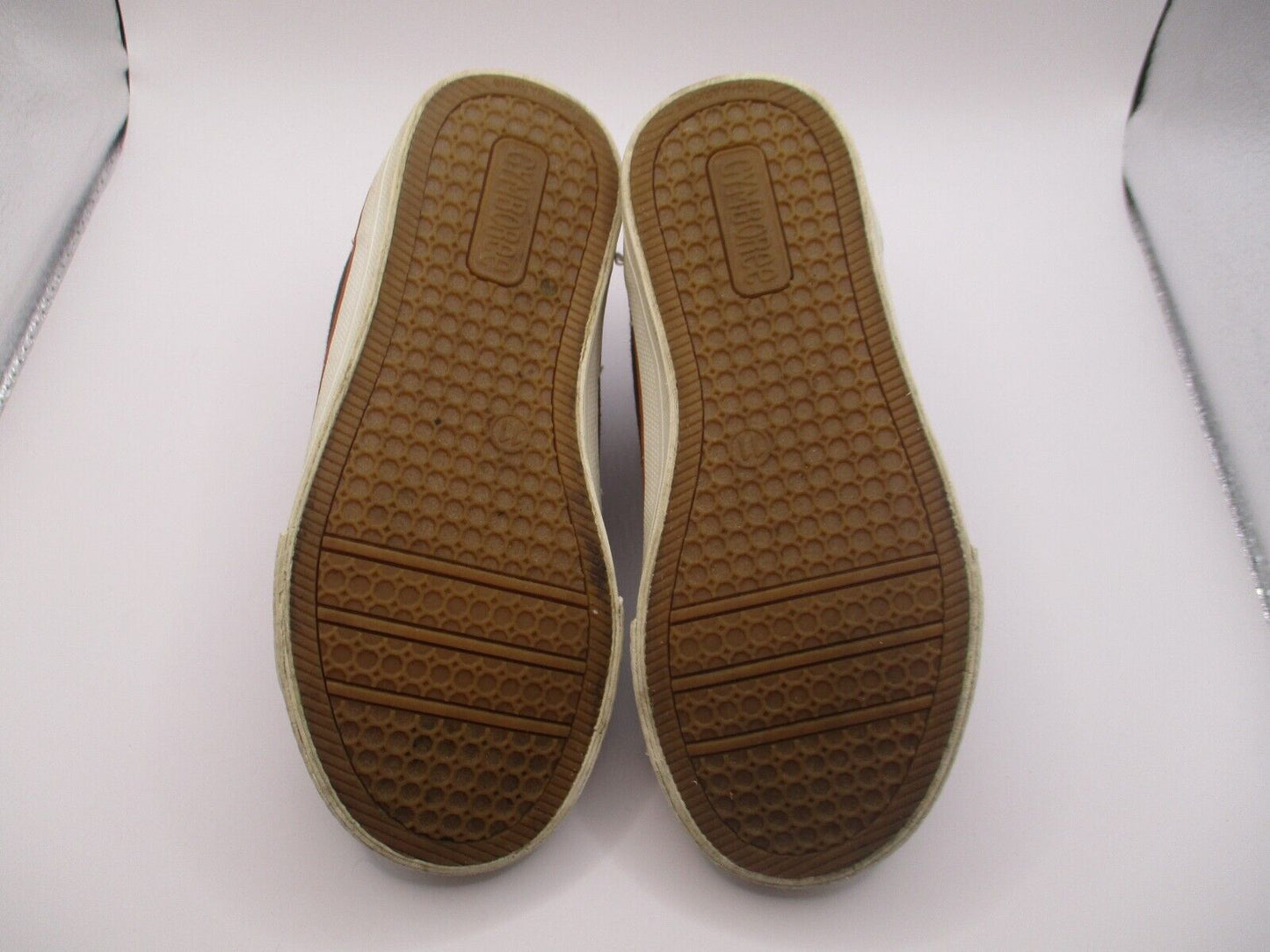 Gymboree Toddler Boys Fox Hi Top Sneakers Shoes Harvest Dk Brown Size 11