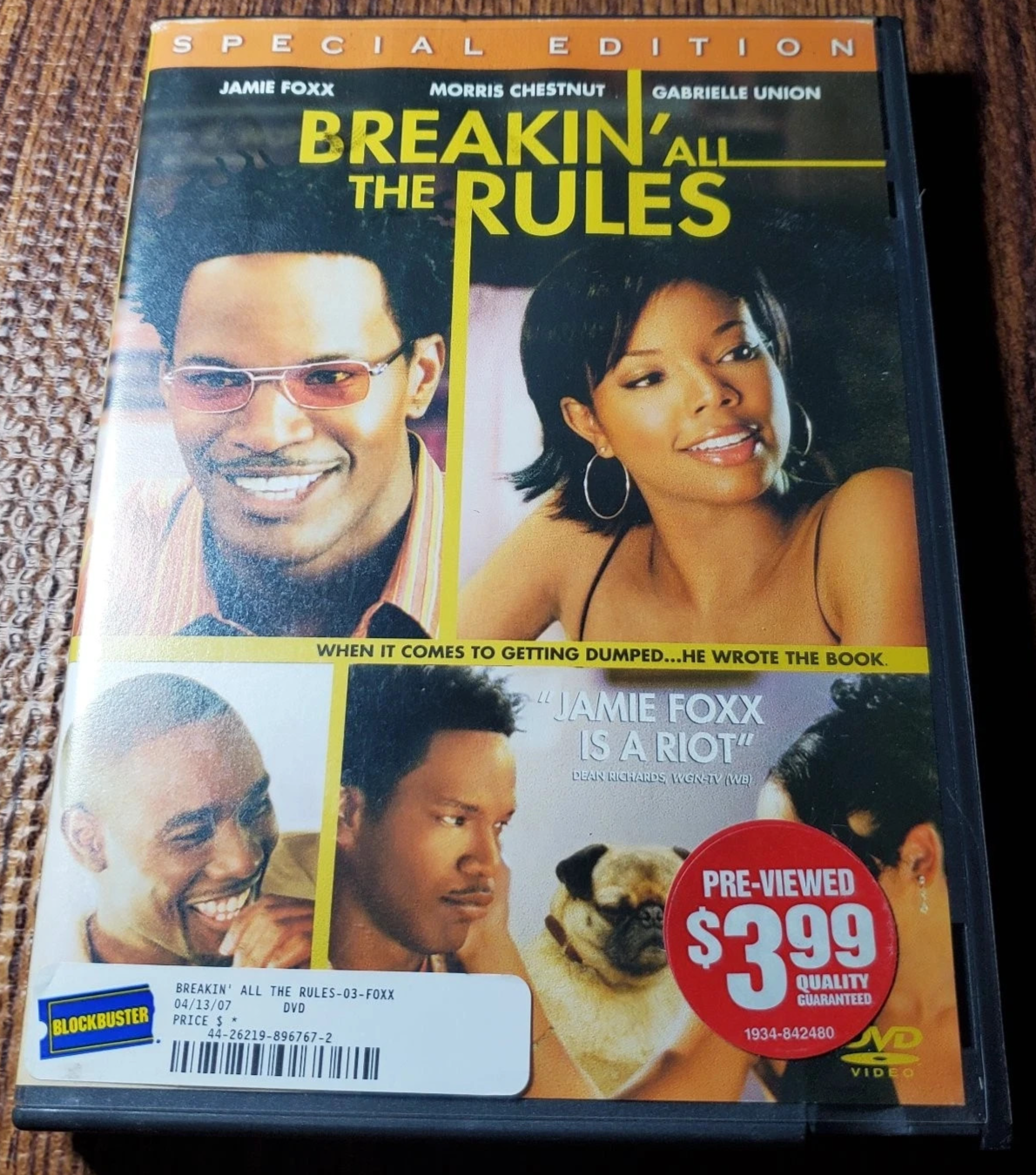 Breakin' All the Rules (DVD) 2004 Special Edition Jamie Foxx Comedy