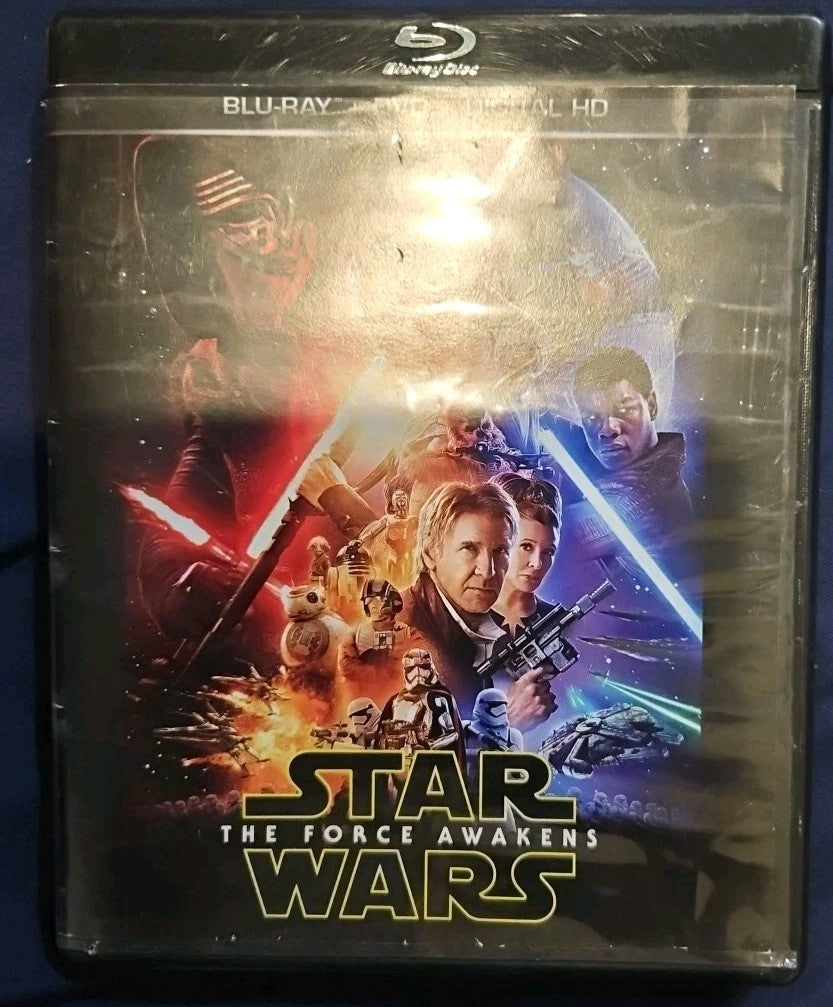 Star Wars: Episode VII: the Force Awakens (DVD) No Bluray Or HD. Tested. 