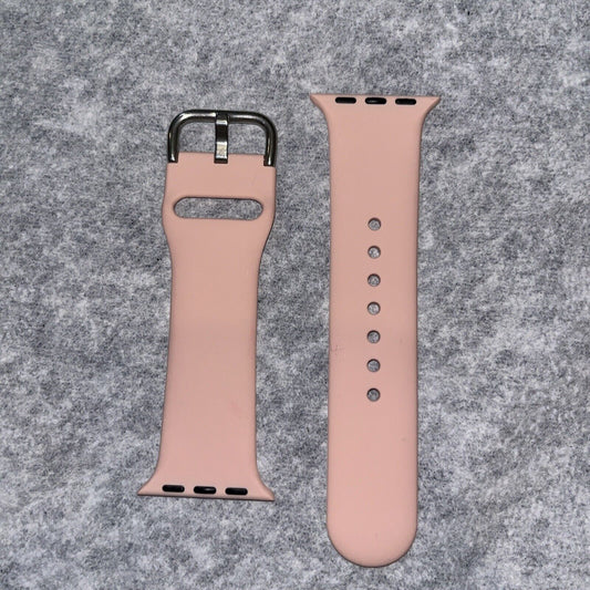 Burlywood Apple Watch Sports Band w/ Buckle fits 38/40/41 Series 4,5,6,7,8,9 & S