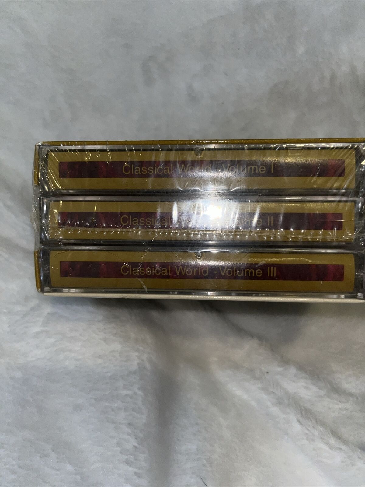 Classical World 3 set volume.  Audio Cassettes