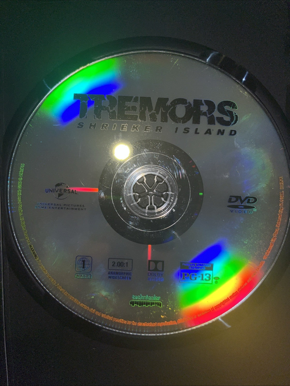 Tremors: Shrieker Island (DVD, 2020) No Digital Download. Tested. New Case.