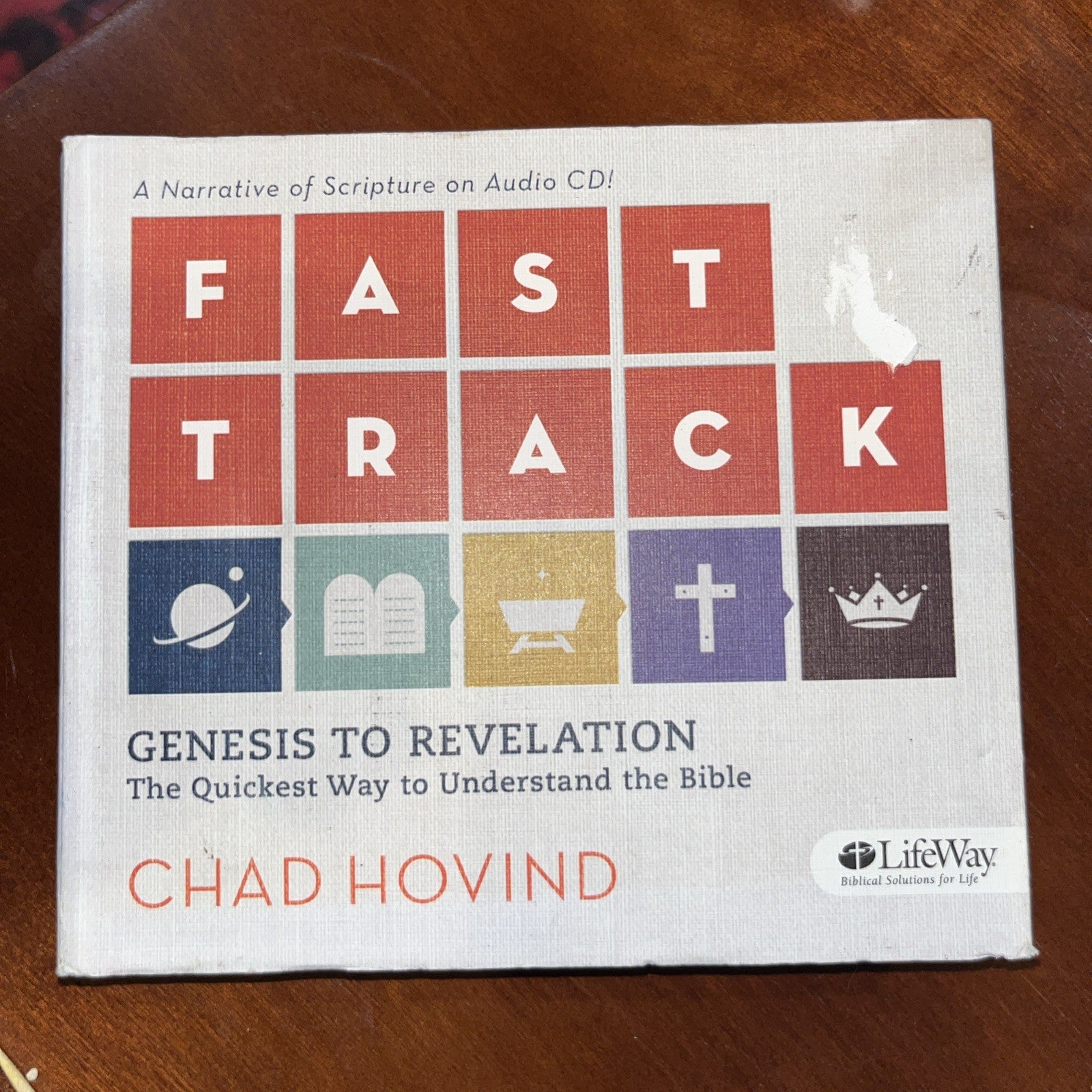 ADUOBOOK: Lifeway Fast Track: Genesis To Revelation- 4 CD Set- Chad Hovind   A17