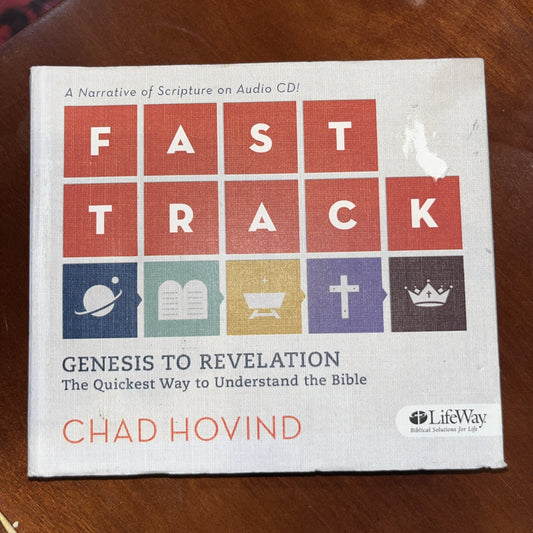 ADUOBOOK: Lifeway Fast Track: Genesis To Revelation- 4 CD Set- Chad Hovind   A17
