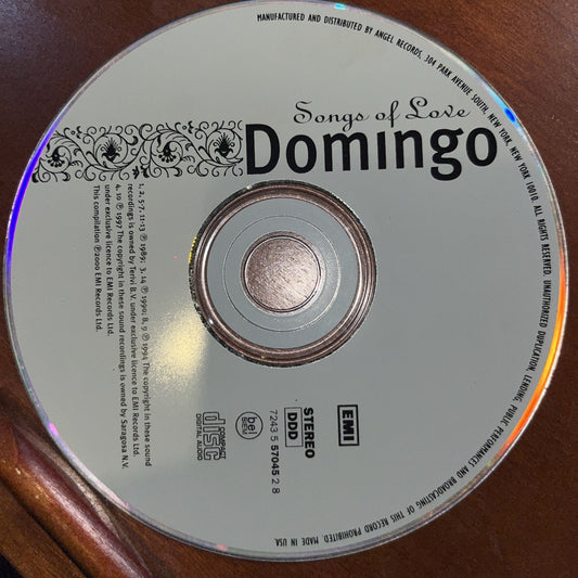 Songs Of Domingo (CD) Disc Only