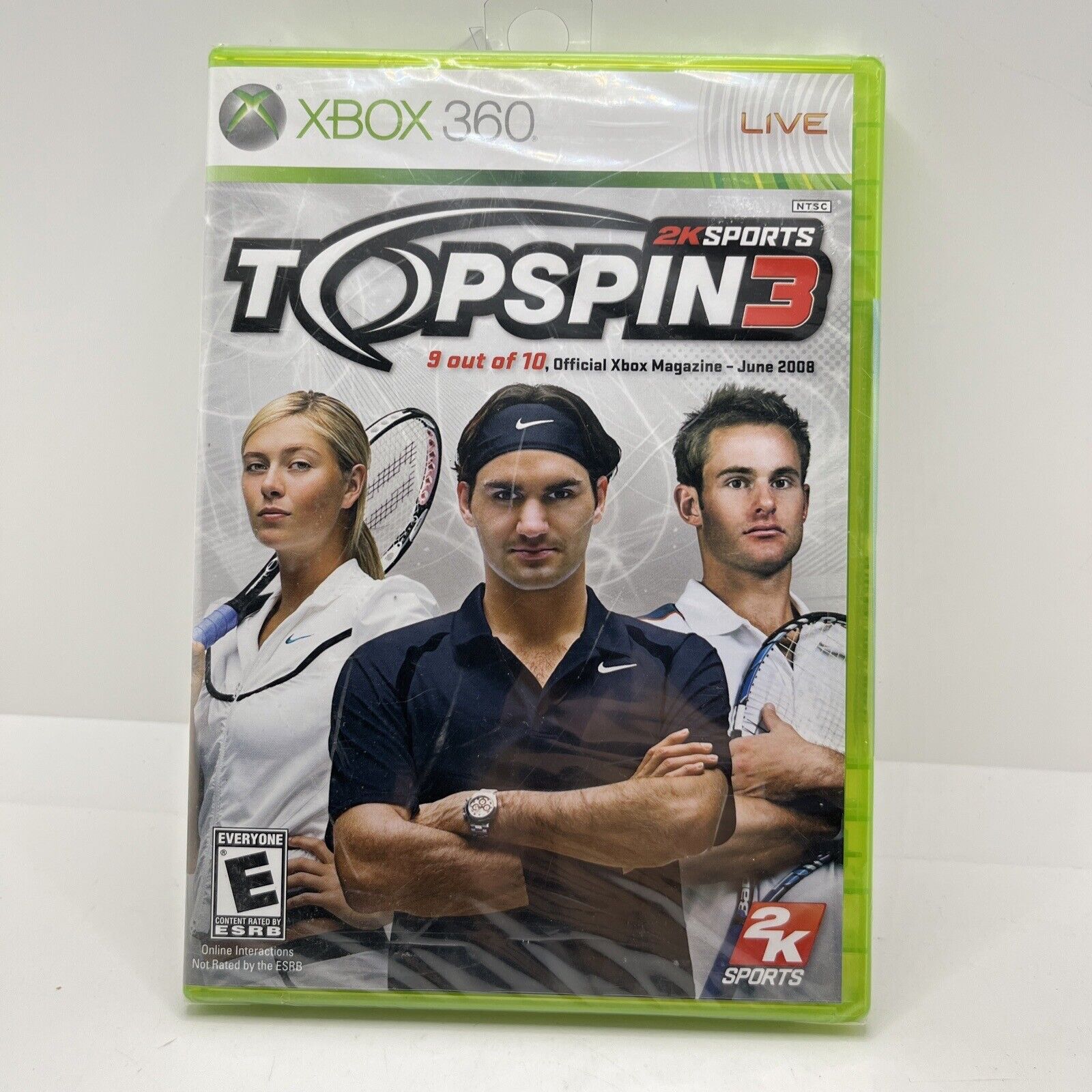 Top Spin 3 (Microsoft Xbox 360, 2008)