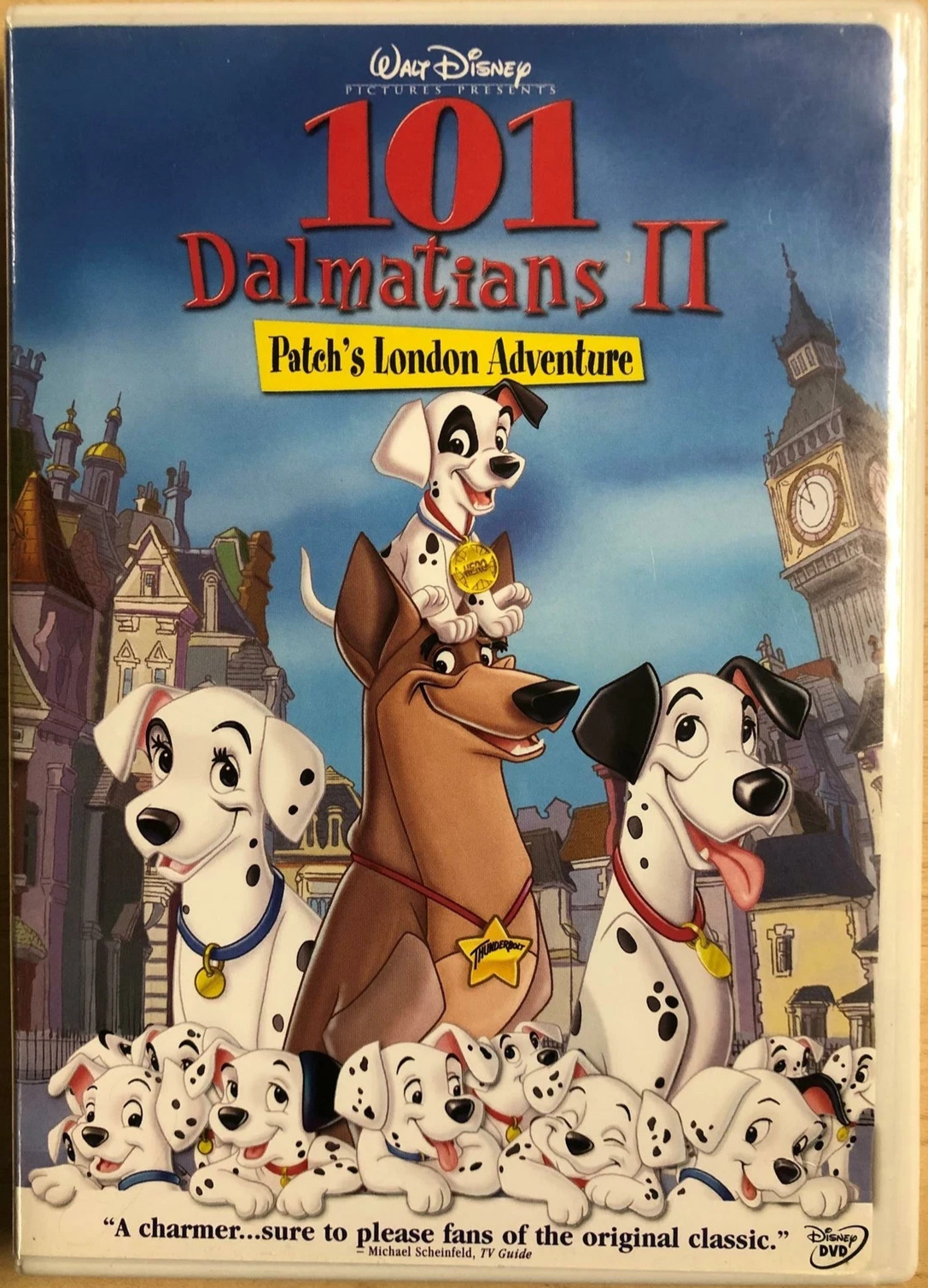 101 Dalmatians 2 Patchs London Adventure (DVD, 2002, Disney) -New