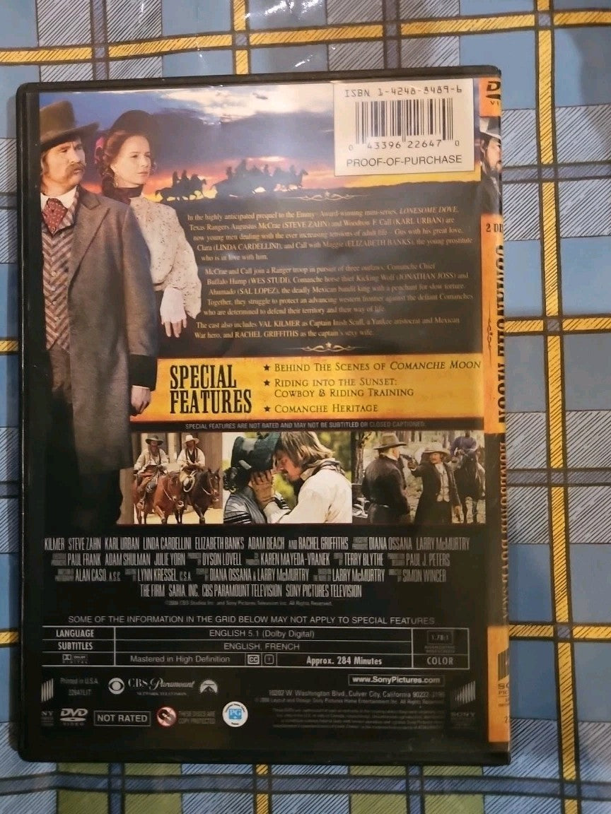 Comanche Moon (DVD, 2008)