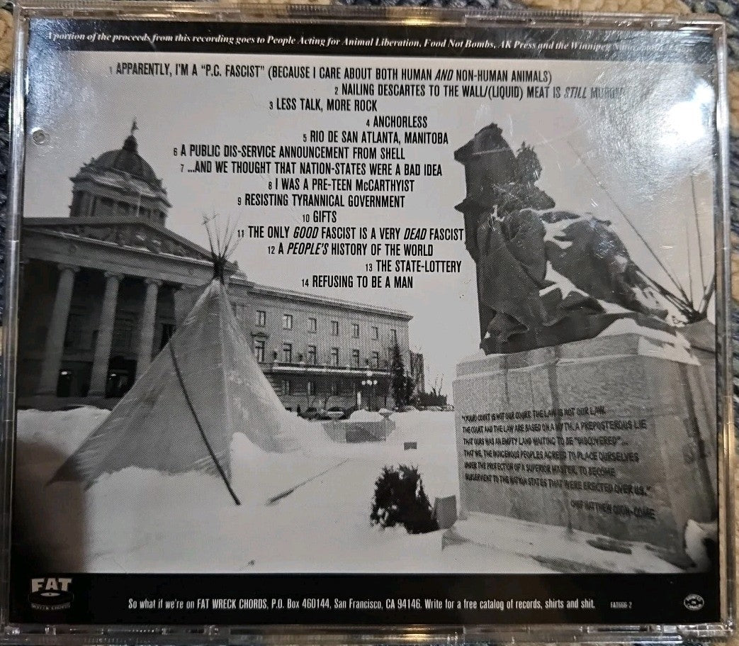 Propagandhi, Less Talk More Rock (CD)