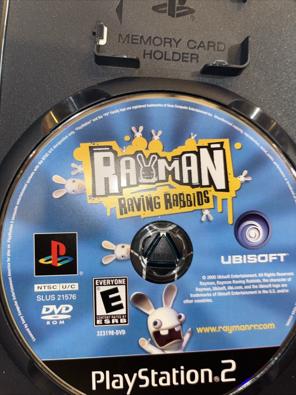 Rayman Raving Rabbids (PS2) Tested. W/Manual + Reg Card. Original Case