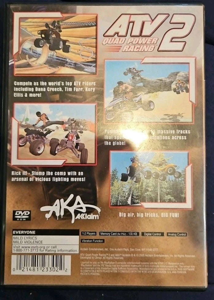 ATV: Quad Power Racing 2 (Sony PlayStation 2, 2003)