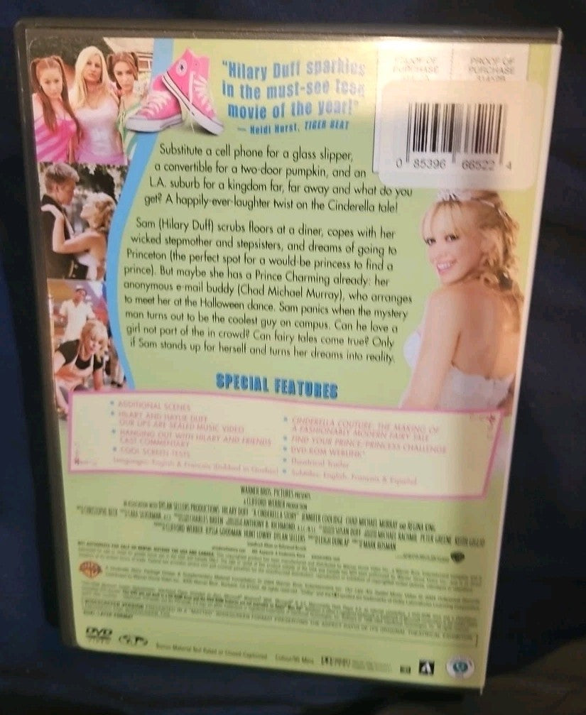 Cinderella Story (DVD, 2004) Brand new sealed