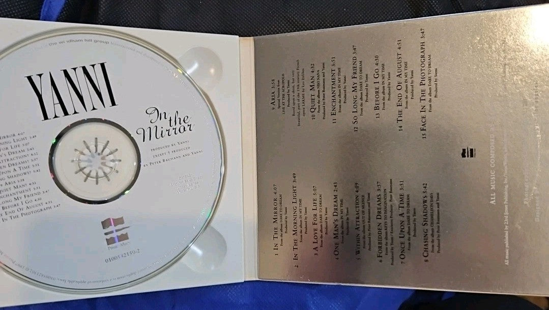 In the Mirror by Yanni (CD, Apr-1997, Private Music)
