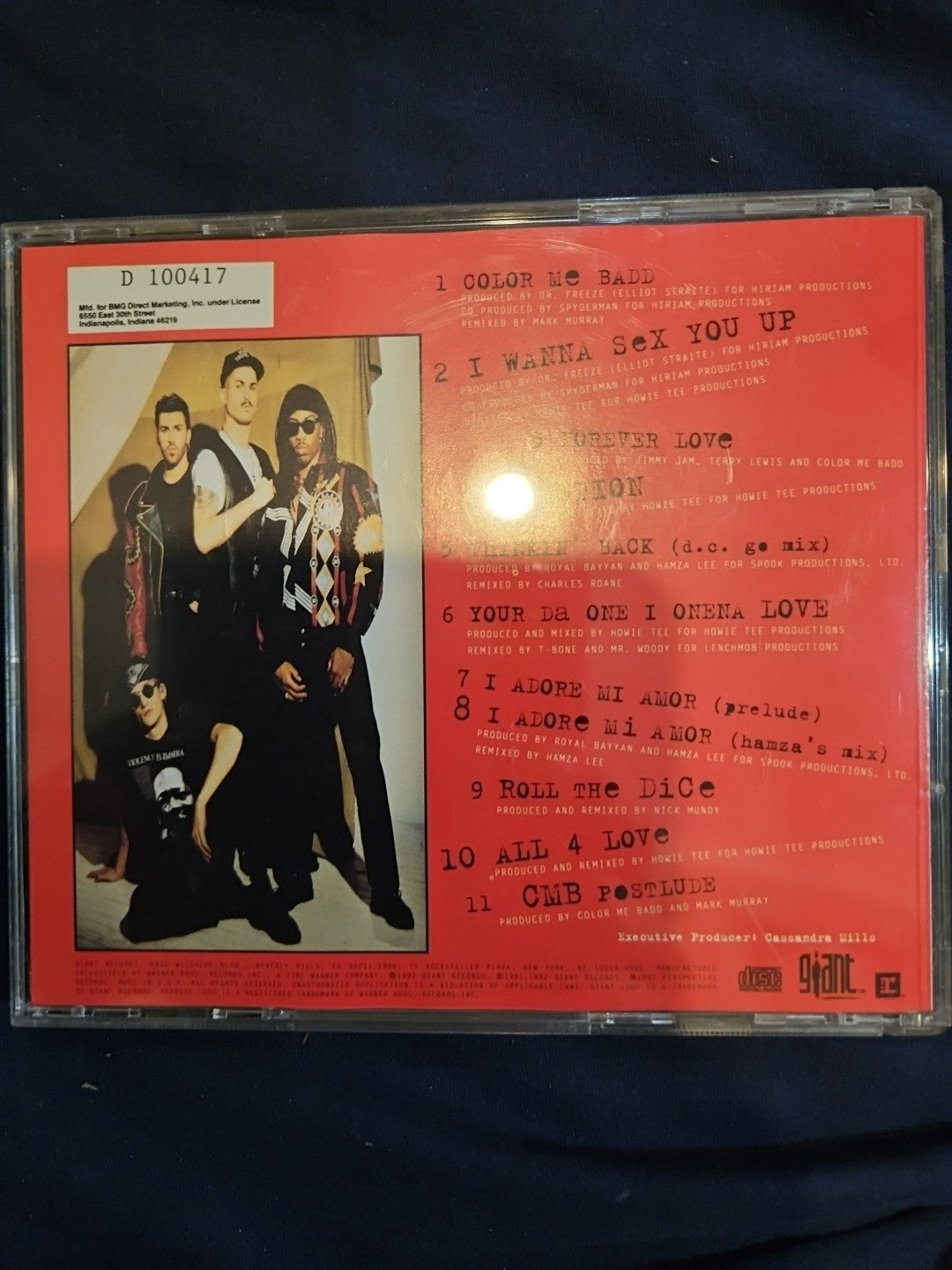 Color Me Badd: The Remixes: Young, Gifted, & Badd (CD)