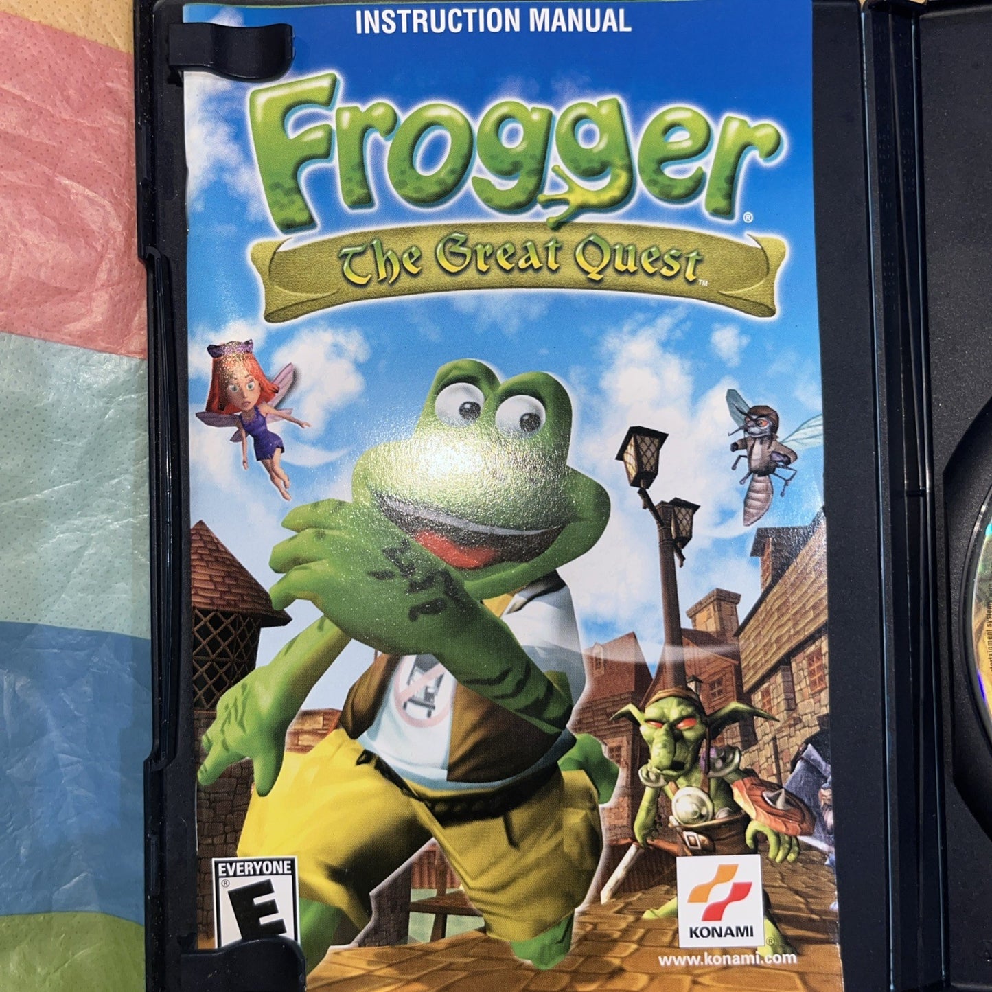 Frogger: The Great Quest (PS2) Tested. Manual. Original Case.
