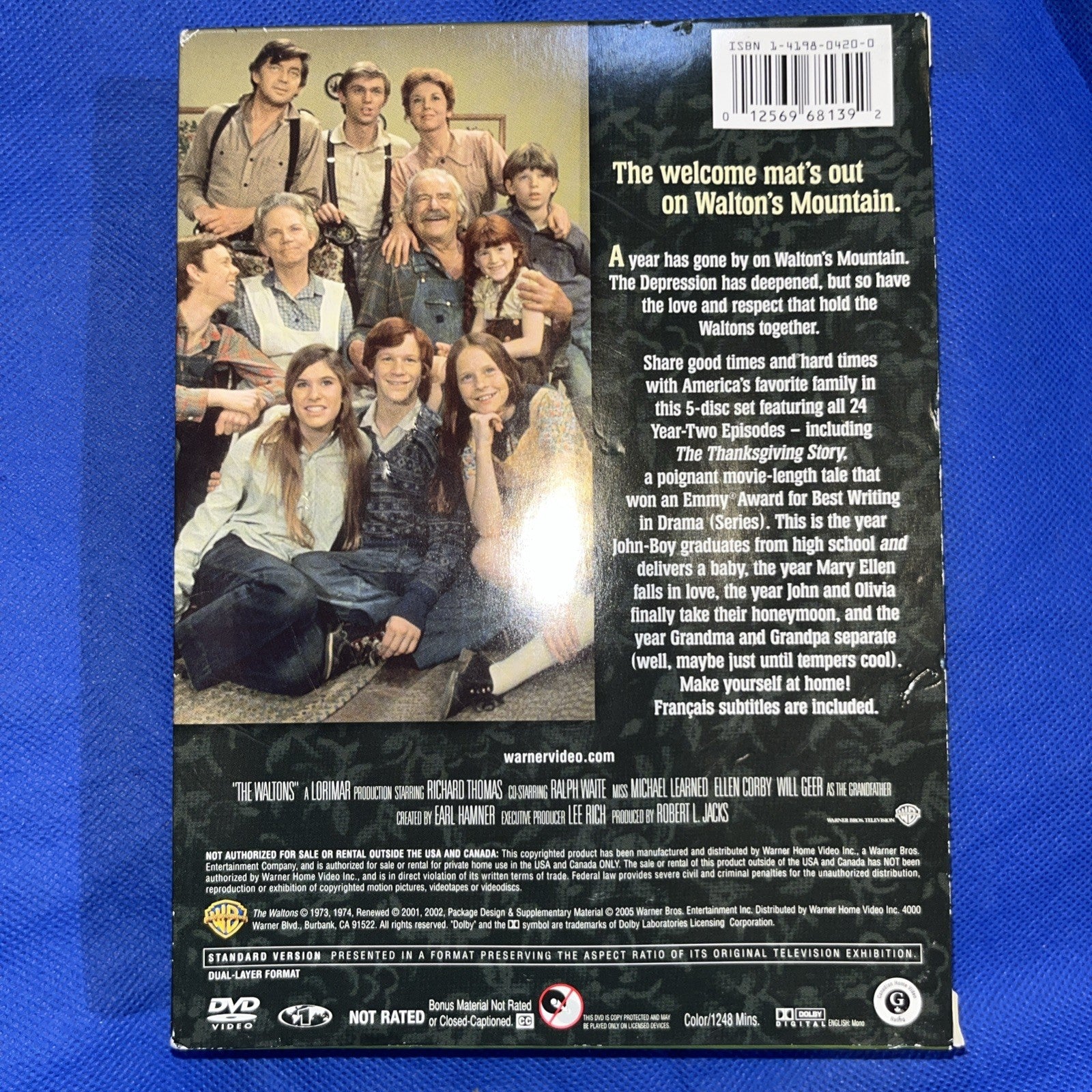 The Waltons: Season 2 (DVD) Tested