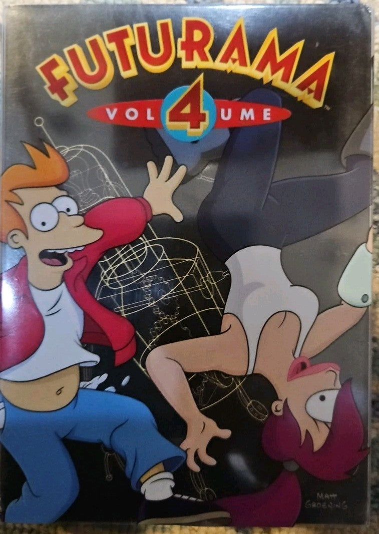 Futurama - Volume 4 (DVD, 2009, 4-Disc Set) Tested