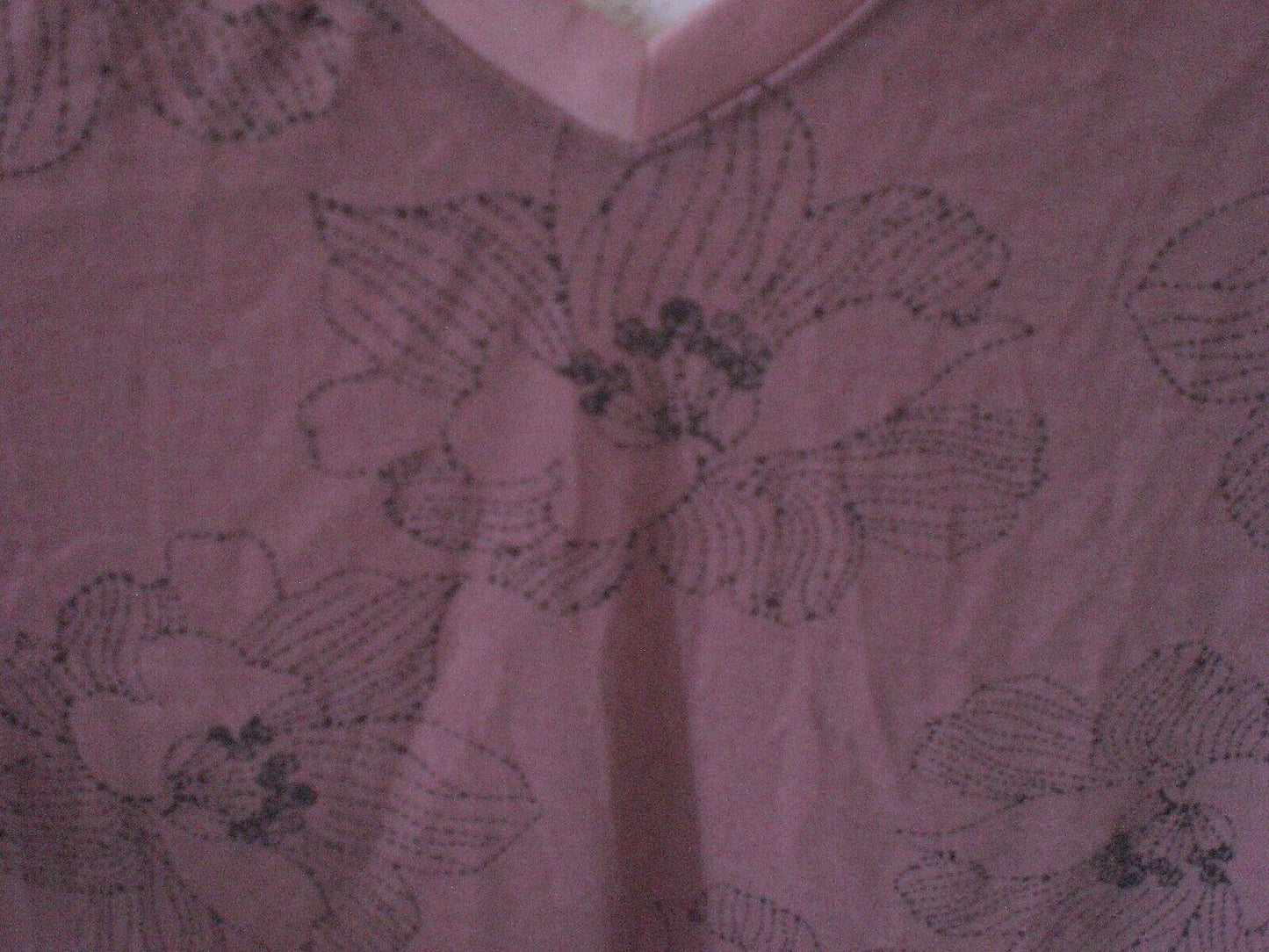 NWT LuLaRoe Christy T Blouse Shirt Top SMALL Floral Mauve