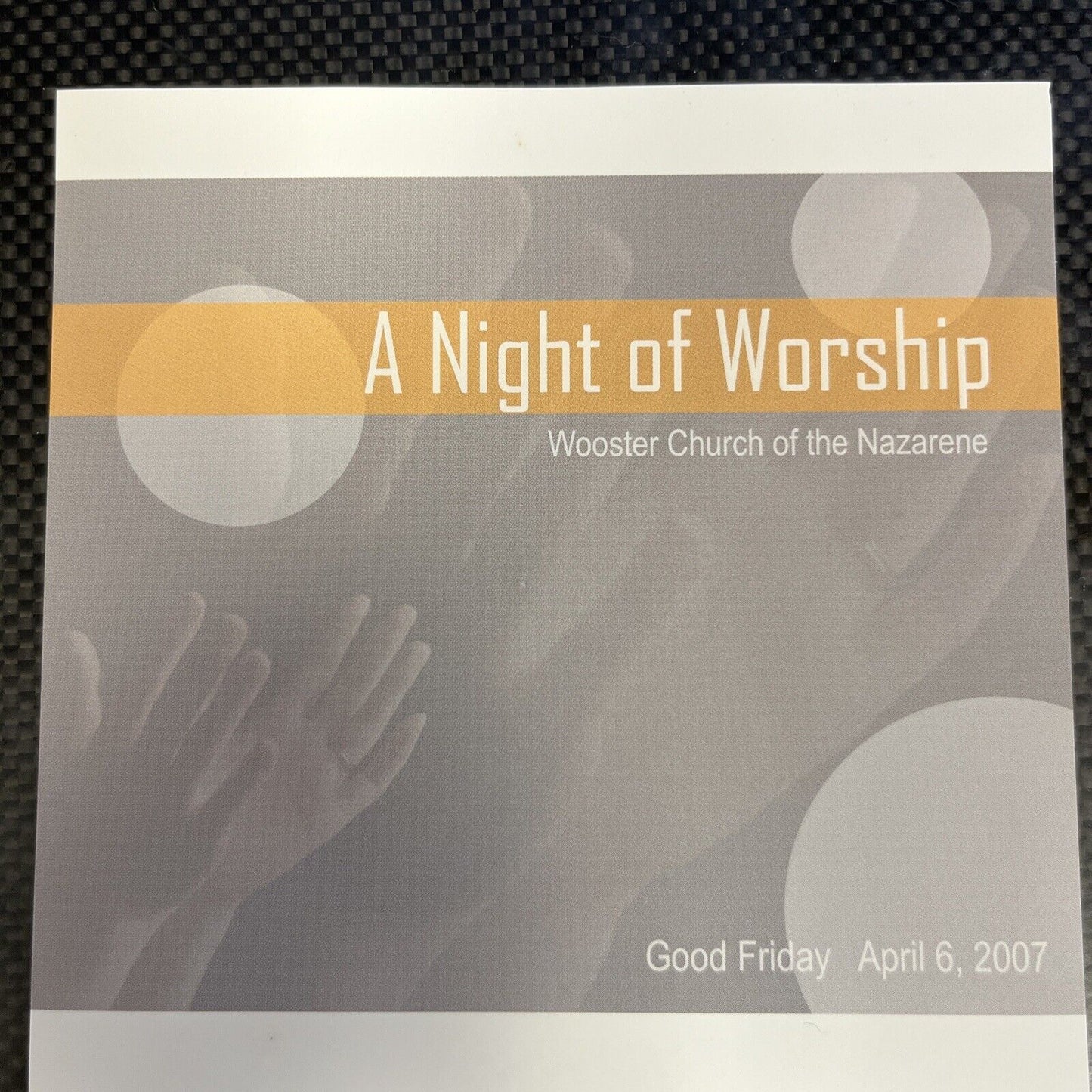 A Night Of Worship Wooster Church Of The Nazarene