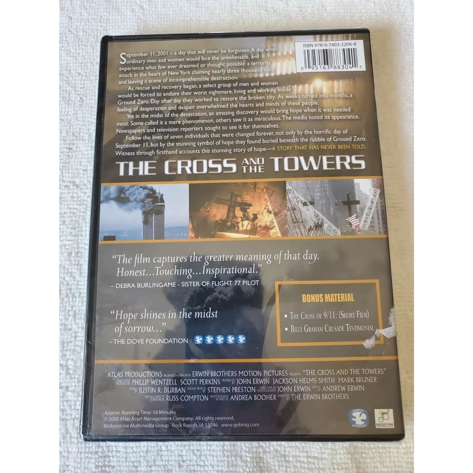 The Cross and the Towers (DVD) Brand New