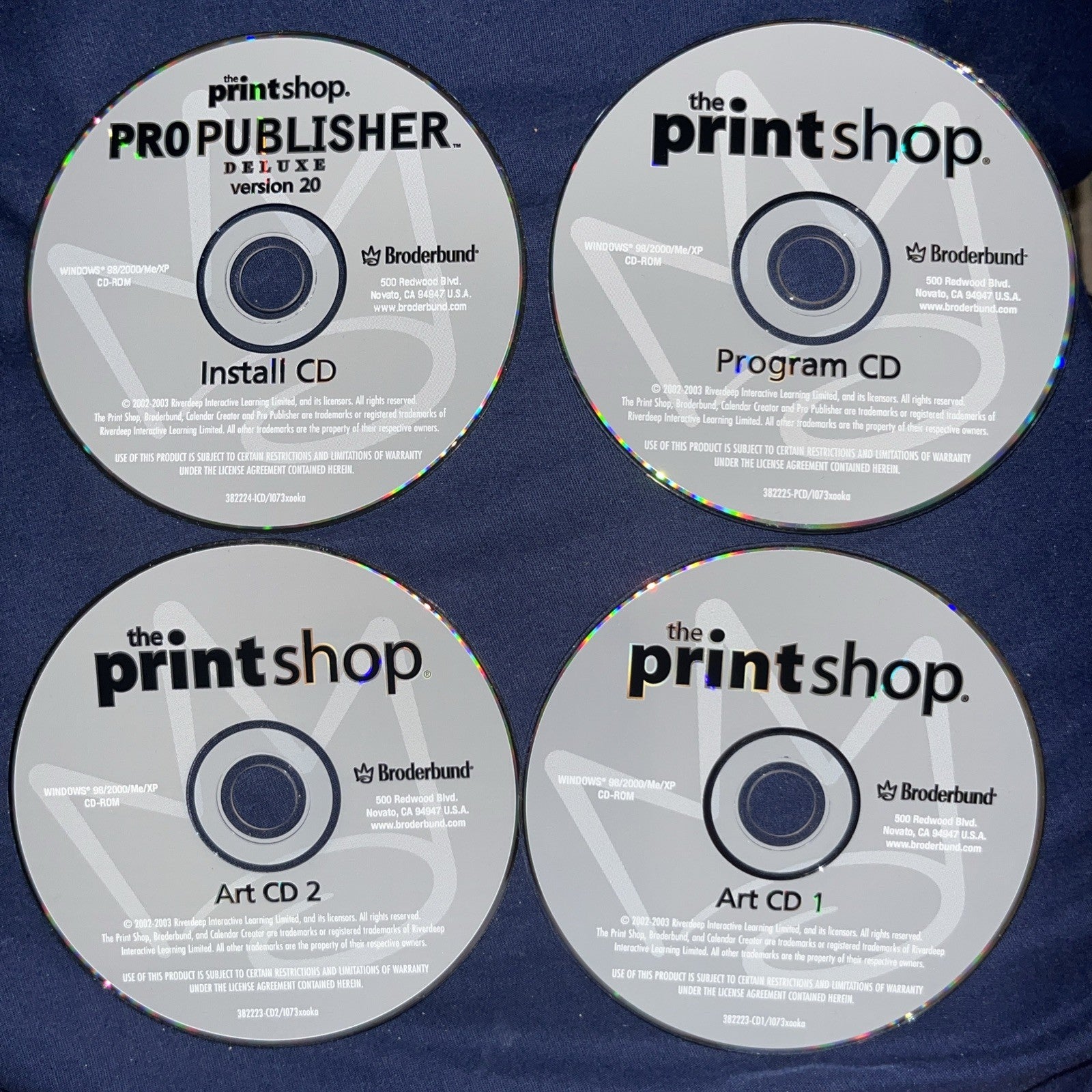 Printshop Publisher Deluxe V.20 (4 Disc)