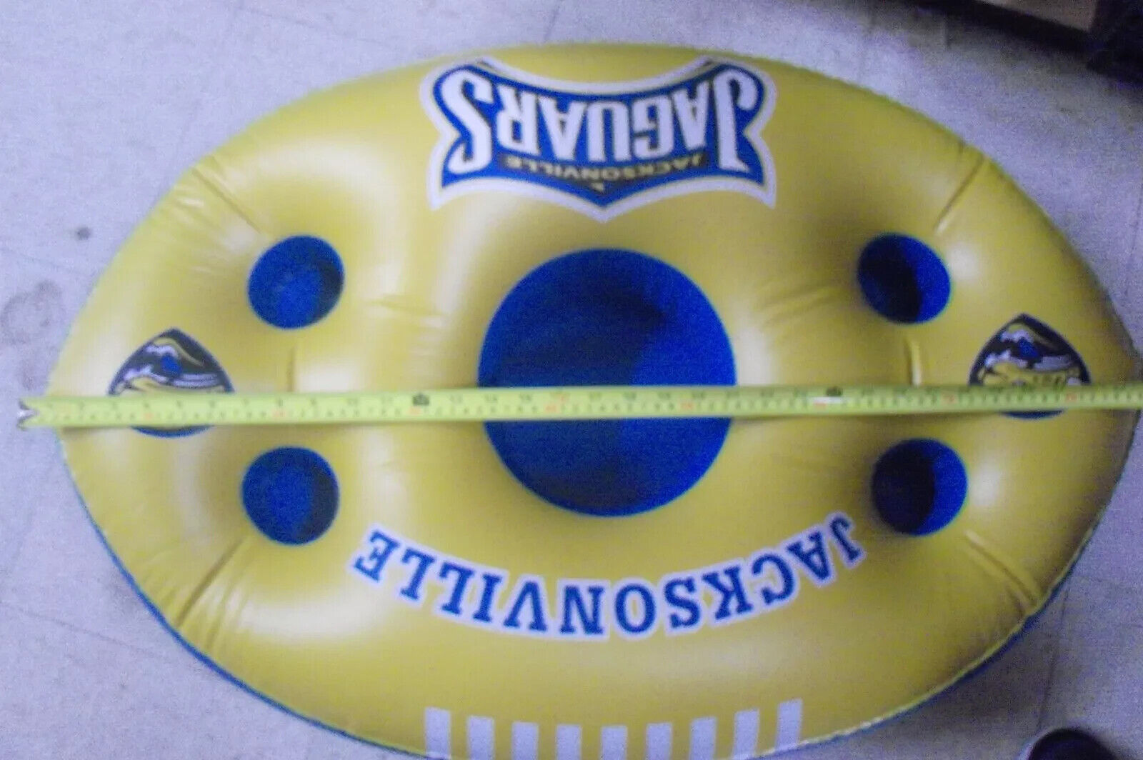 Jacksonville Jaguars NFL Inflatable 20" X 32" Floating Pool Bar - BRAND NEW