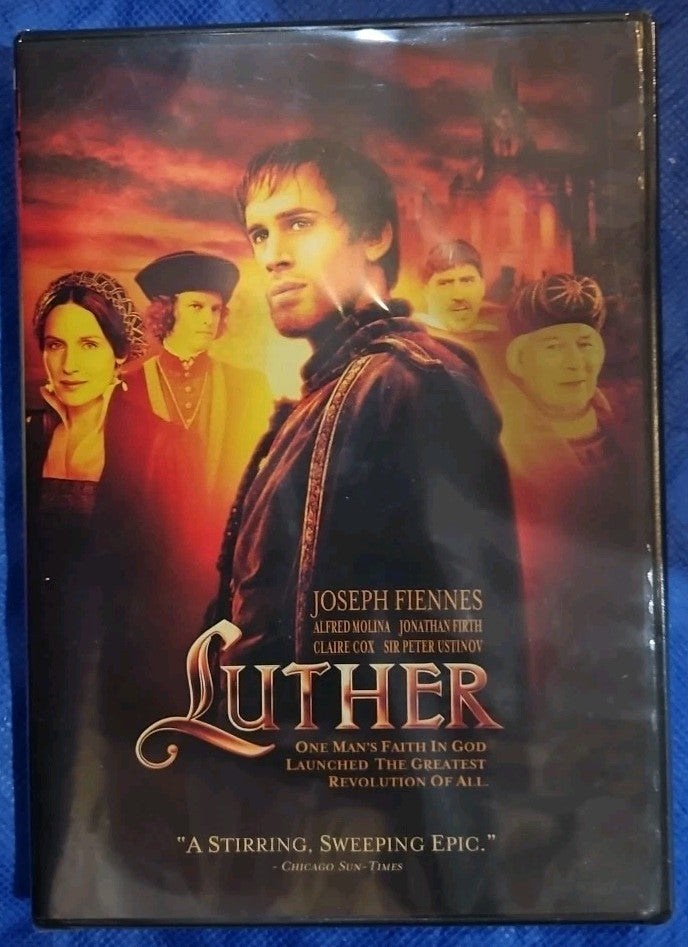 Luther (DVD, 2021) NEW & FACTORY SEALED  Joseph Fiennes
