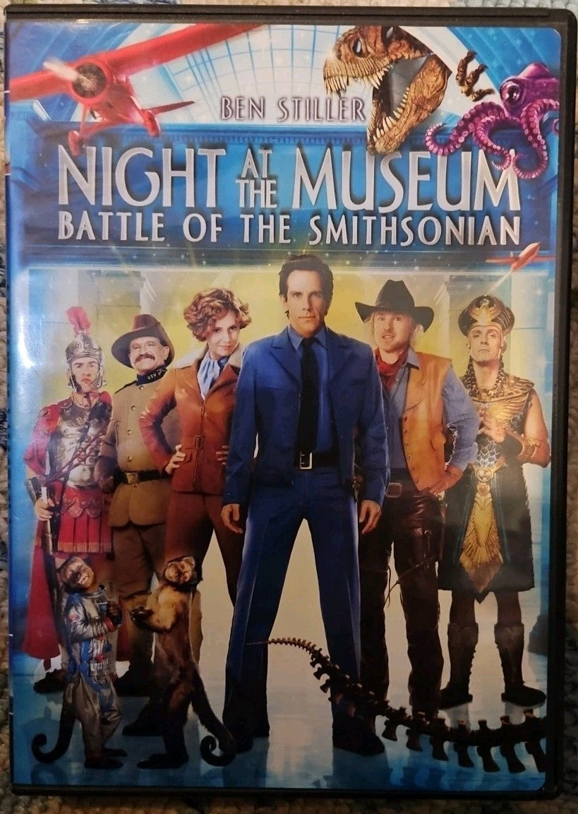 Night at the Museum + Battle of Smithsonian 2-Pack (DVD) New Sealed